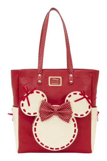 Loungefly - Minnie Rock The Dots Tote Bag