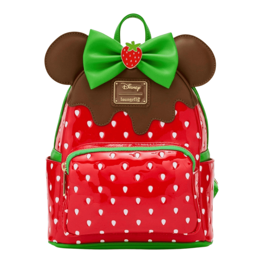 Loungefly - Minnie Choc Covered Strawberry Mini Backpack