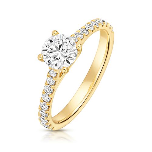 LAB GROWN DIAMOND SOLITAIRE IN 9CT GOLD