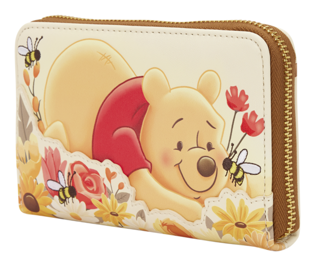Loungefly - Winnie the Pooh Bees & Flowers Zip Around Wallet