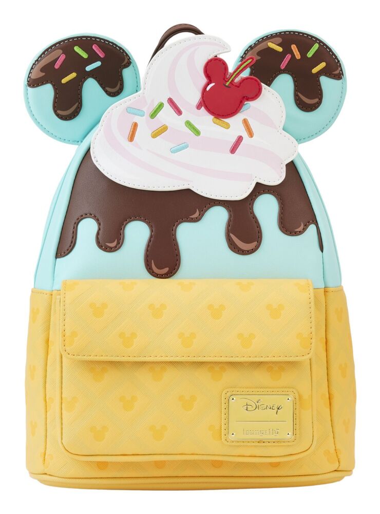 Disney by Loungefly Backpack Mickey and Minnie Sweets Ice Cream