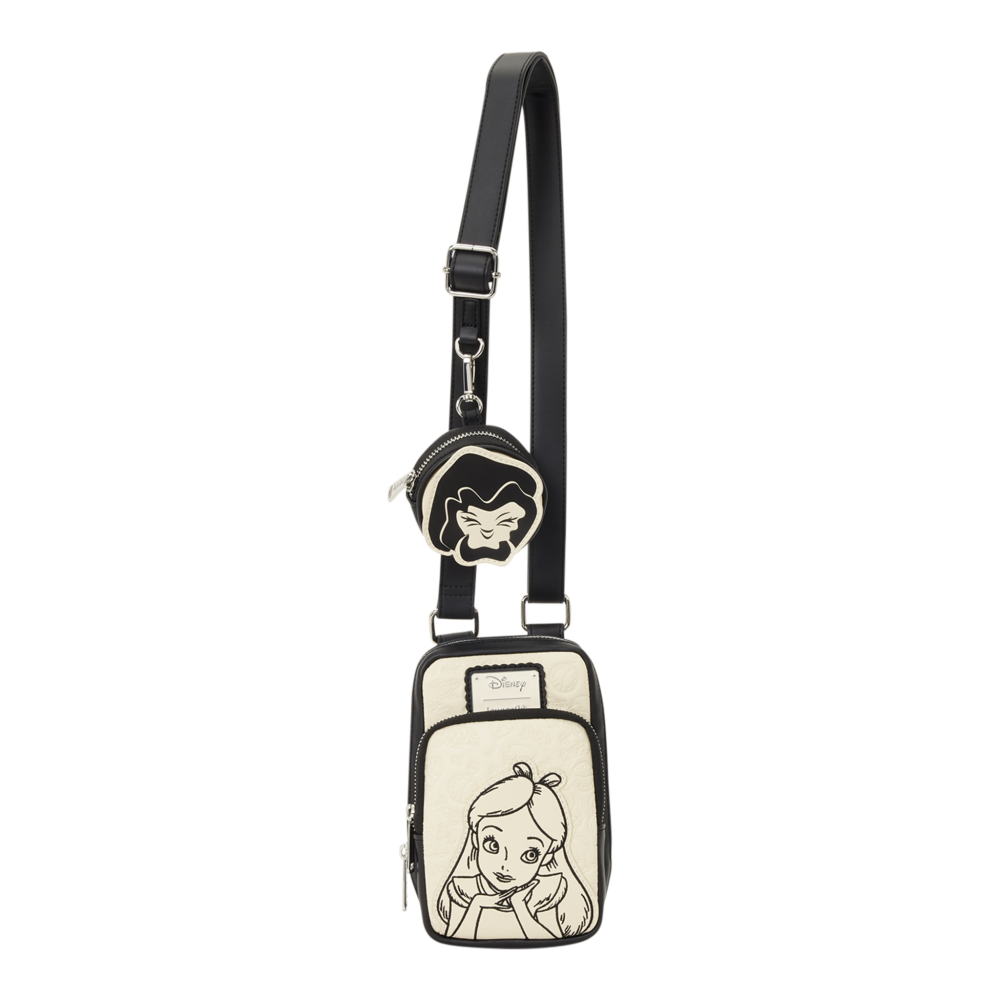 Alice in Wonderland Sling Crossbody Bag