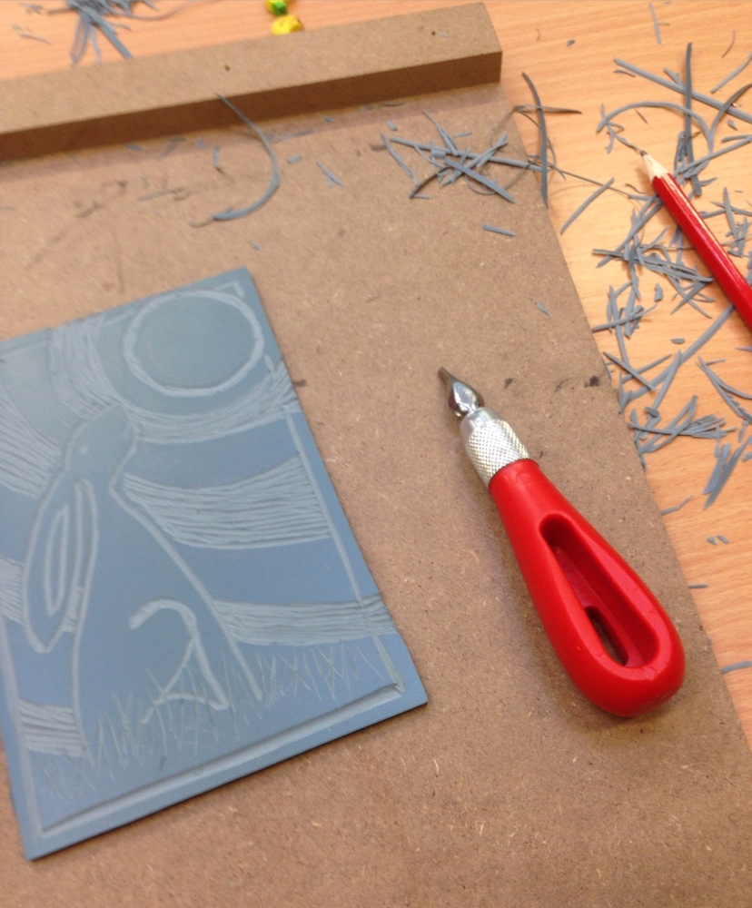 b. Introduction to Lino Printing - Thursday 22nd February 12.30-2.30