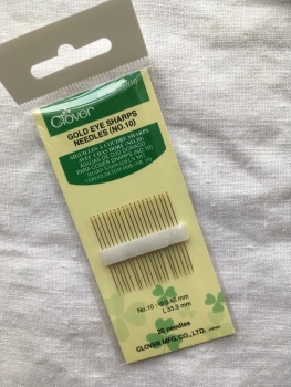 Fine sewing needles 