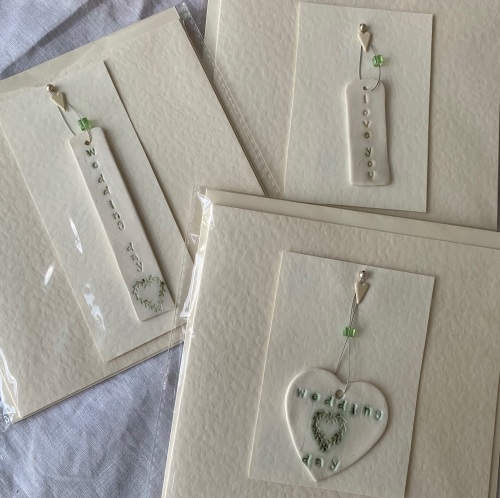 Aly Hall handmade ceramic cards