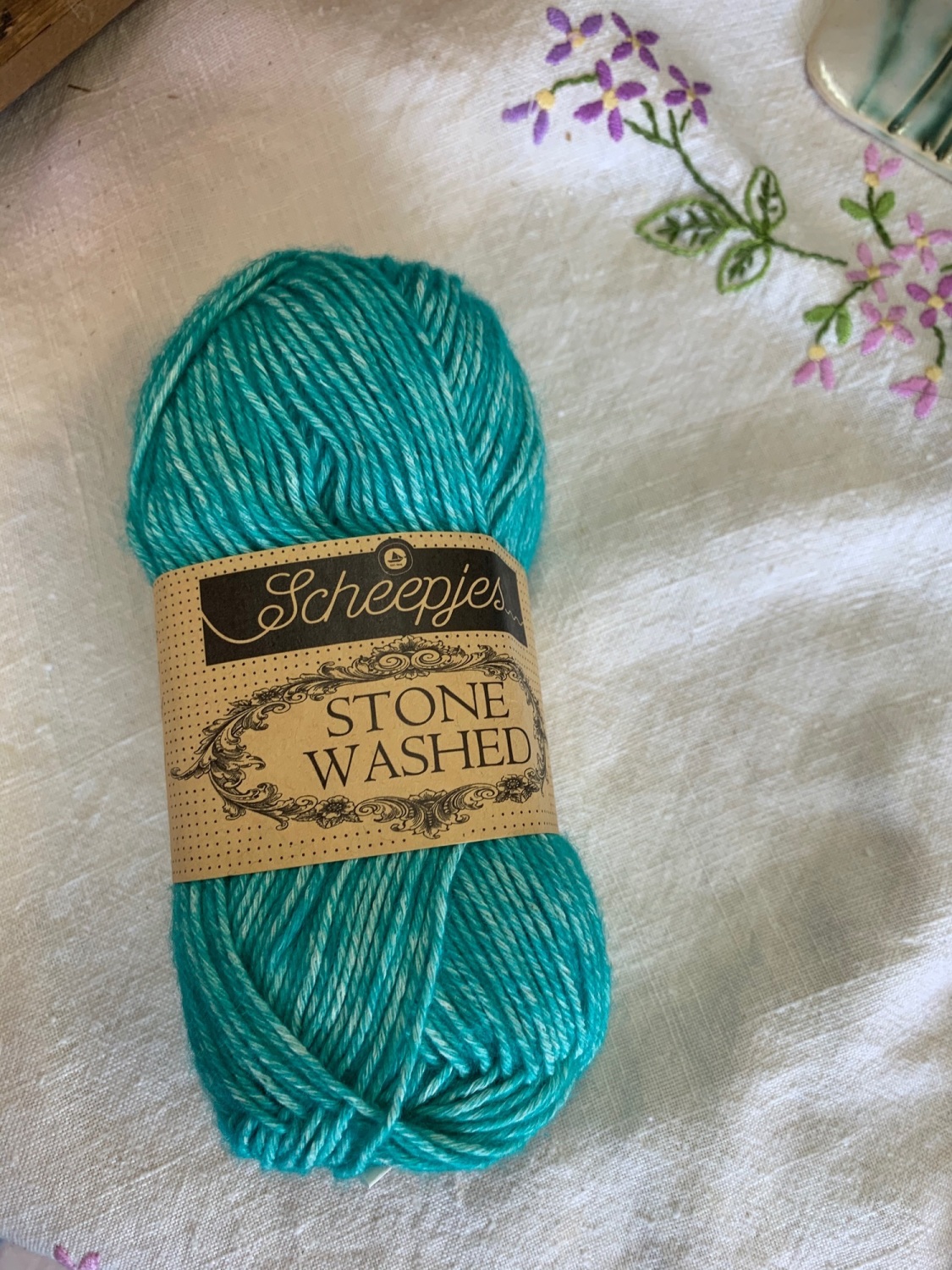 Scheepjes Stone Washed Turquoise