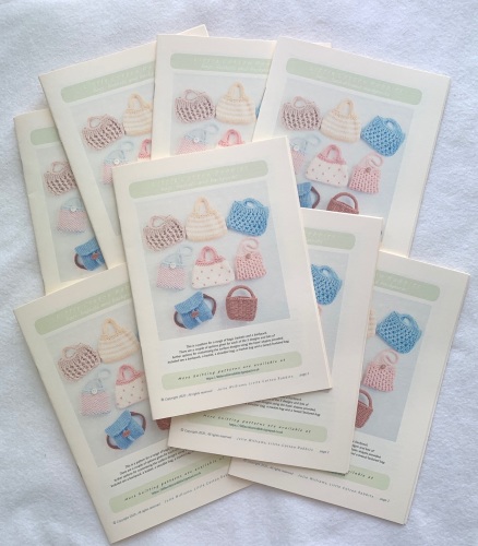           *New*  Toy Bags and Baskets Pattern booklet for baby bunnies