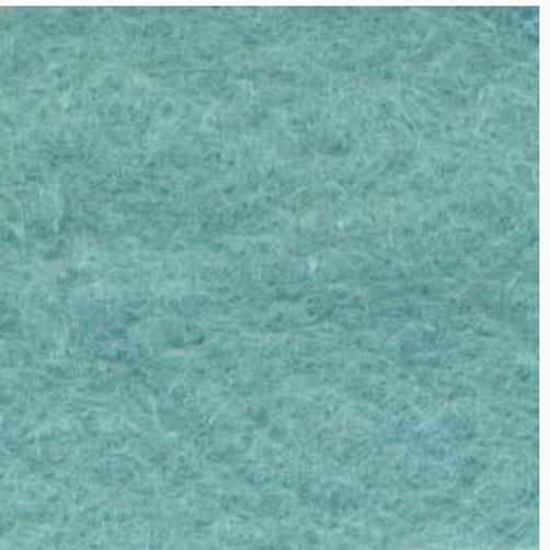 Medium sized Wool Felt piece  - soft turquoise