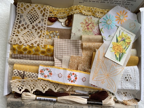 Pre-order Fabric & Ephemera Inspiration Pack 3 - Here