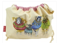                    Sheep in Sweaters drawstring Project bag 