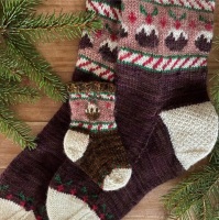 Christmas Pud Sock kit