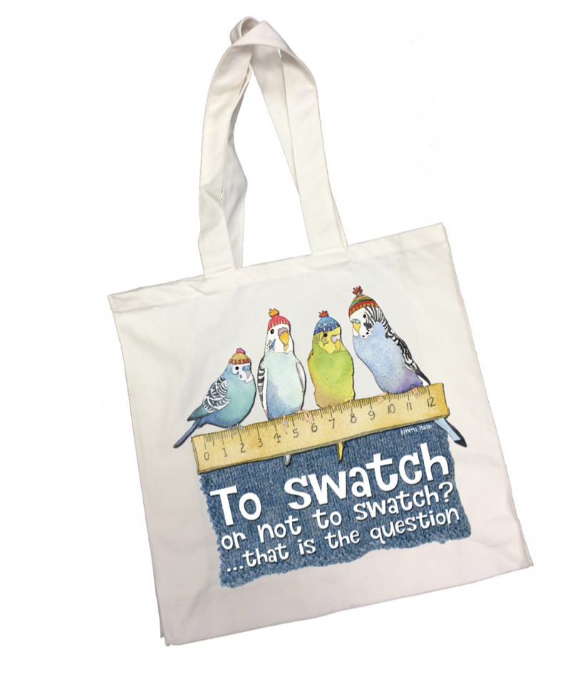 Budgie Swatch  Tote Bag