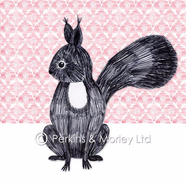 *new* Squirrel card