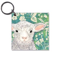 Lamb Key Ring