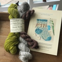 Alice's Easter Bunny Sock Kit - Spring Green