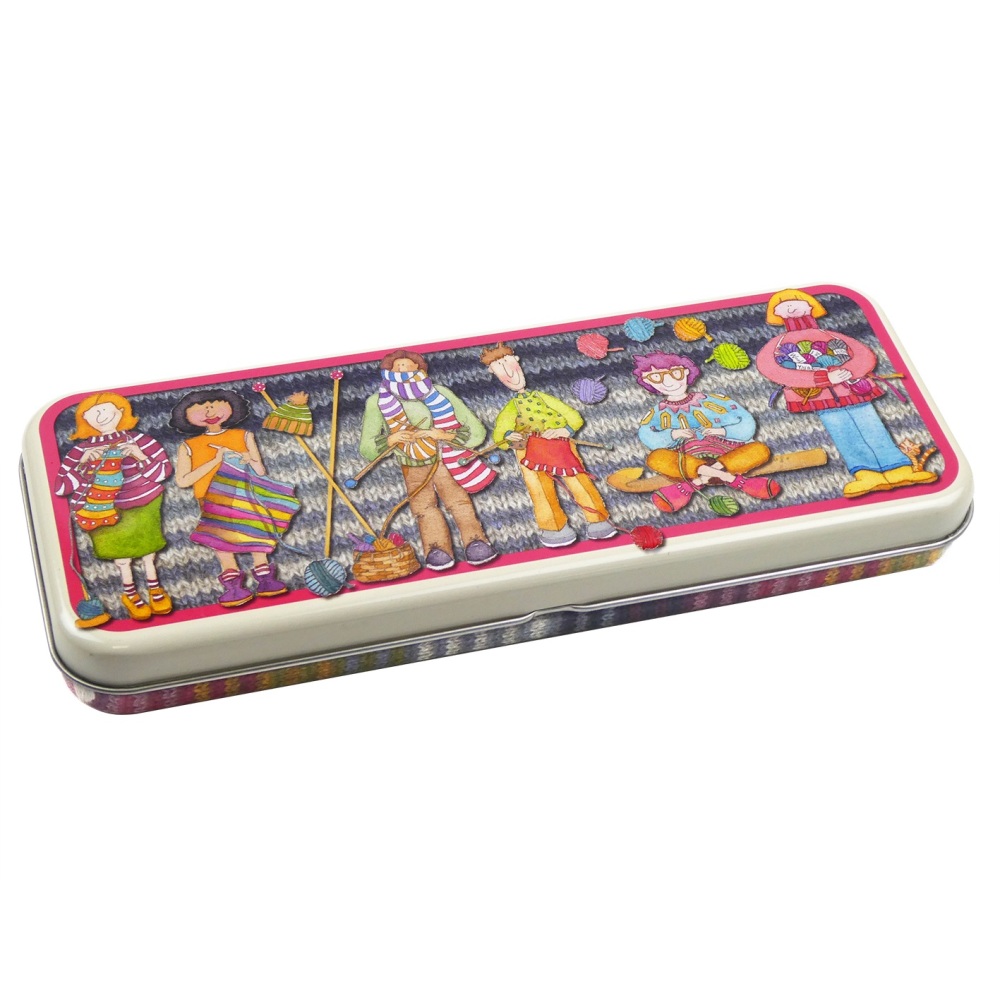 New long pencil tin - Yarn Club