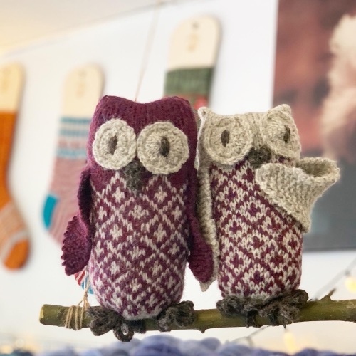 Owlbert & Owlivia - Berry lovely 