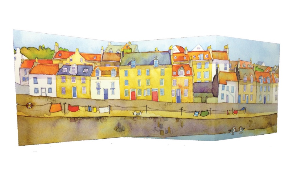 Double Fold Harbour Wash Day Card