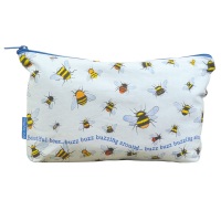 NEW Busy Bees Zipped Project Bag