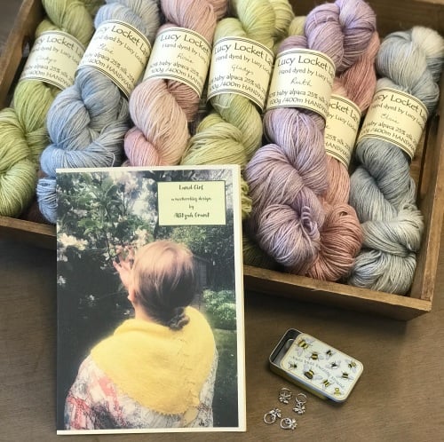 New Colours for the Land Girl Shawl Kit