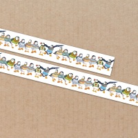 *New* Woolly Puffins 15mm washi tape