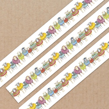 *New* Sheep in Sweaters 20mm washi tape