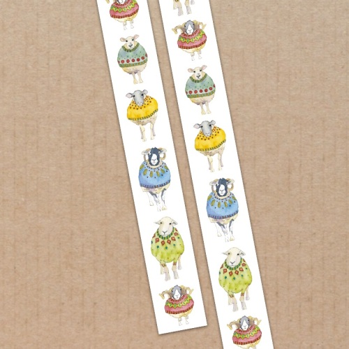 *New* Sheep in Sweaters 15mm washi tape