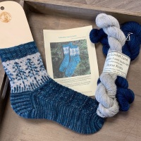 *NEW* Fallanden Forest Sock Kit - Midnight