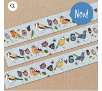 *New* Stitched Birds 20mm washi tape