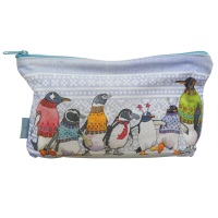 Penguins in Pullovers  Zipped Project Bag
