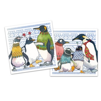                         Penguins in Pullovers Mini Card Pack