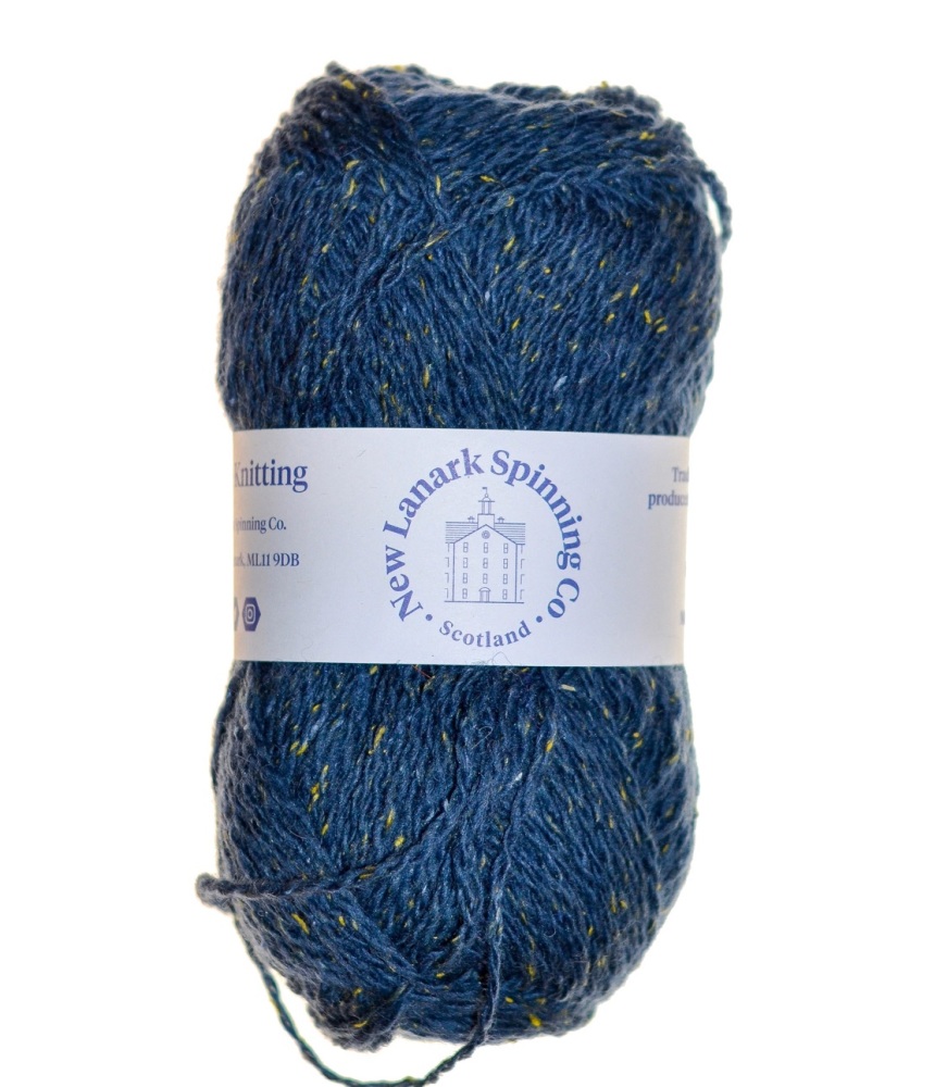 New Lanark Donegal Silk Tweed - Cobalt