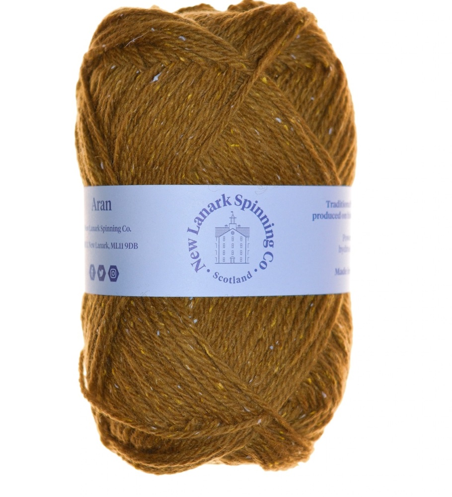 New Lanark Donegal Silk Tweed - Ochre