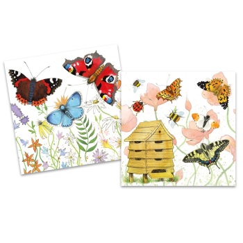 ***New***Butterflies Mini Card Pack
