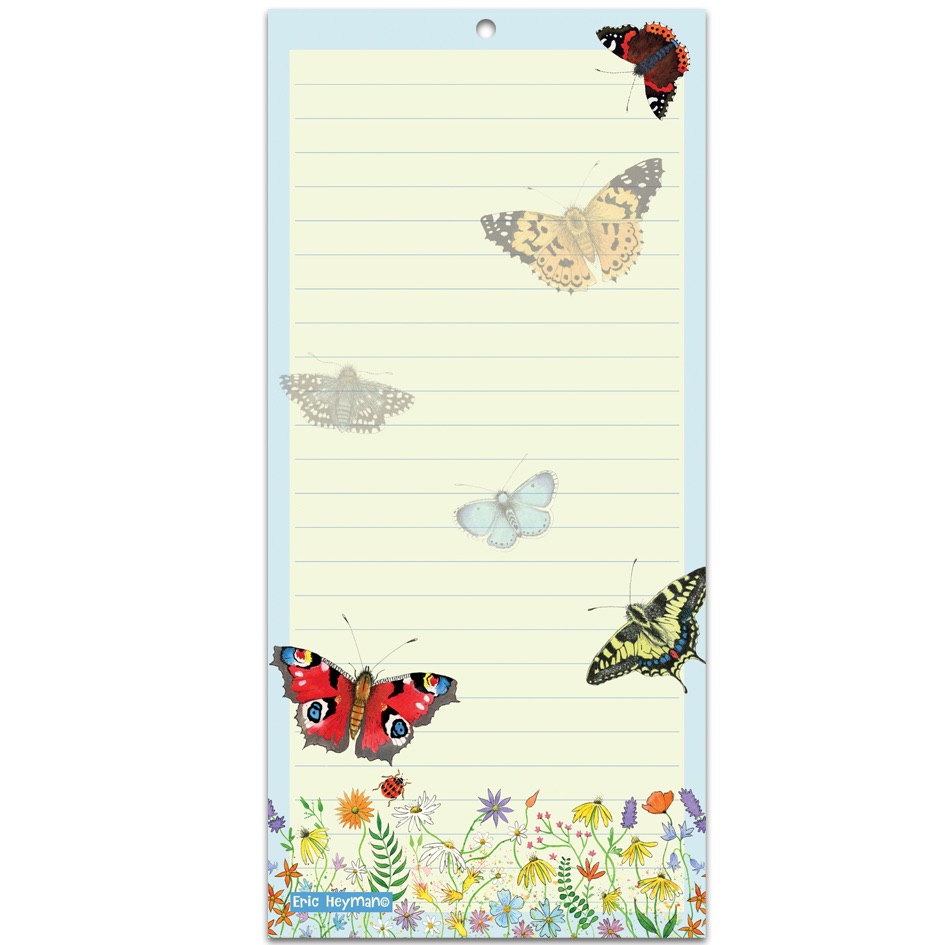 ***NEW***Butterflies Magnetic notepad