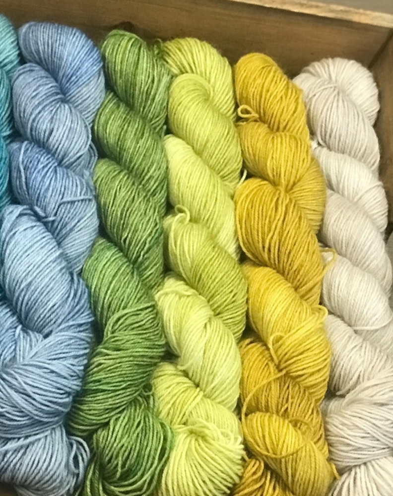 BFL/Nylon 4ply (sock) - Spring Collection 50g Pick & Mix set 2
