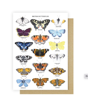 British Butterflies Card