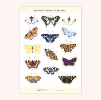 British Butterflies Stickers