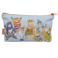 **NEW** Kittens in Mittens  Zipped Project Bag