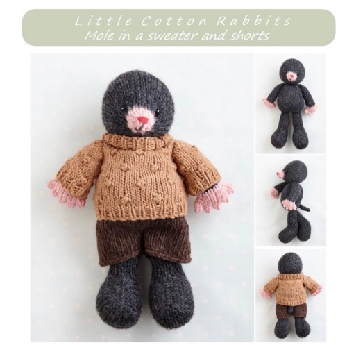 ***New*** Mole in a Jumper Kit - Superwash wool DK