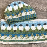 PRE ORDER Spring Sheep Hat & Cowl Kit