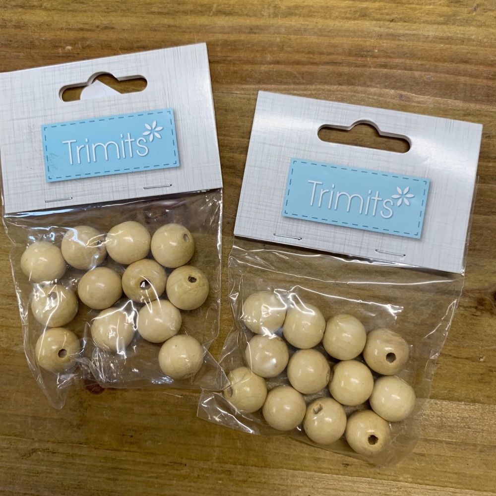 12 x 15mm birch wood needles