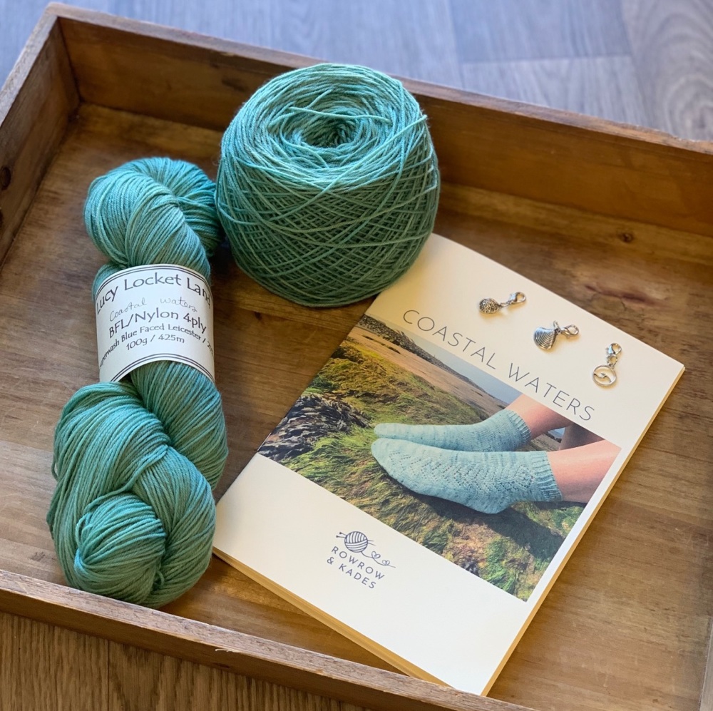 **NEW** Coastal Waters Sock Kits with @rowrowandkades