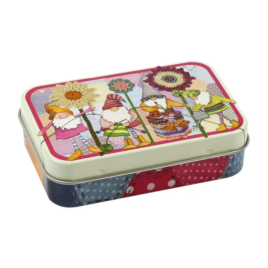 Crafting Gnomes mini hinged tin