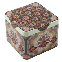 Janie Crow Persian Tiles Square Tin