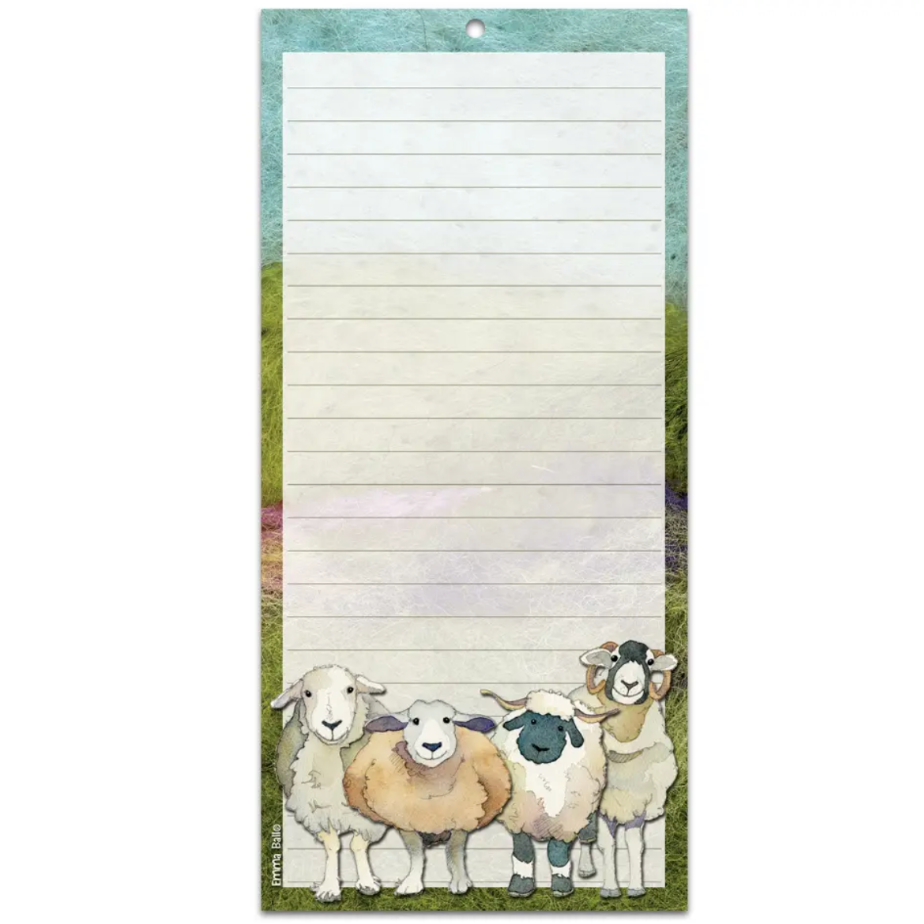 ***NEW*** Felted Sheep Magnetic notepad