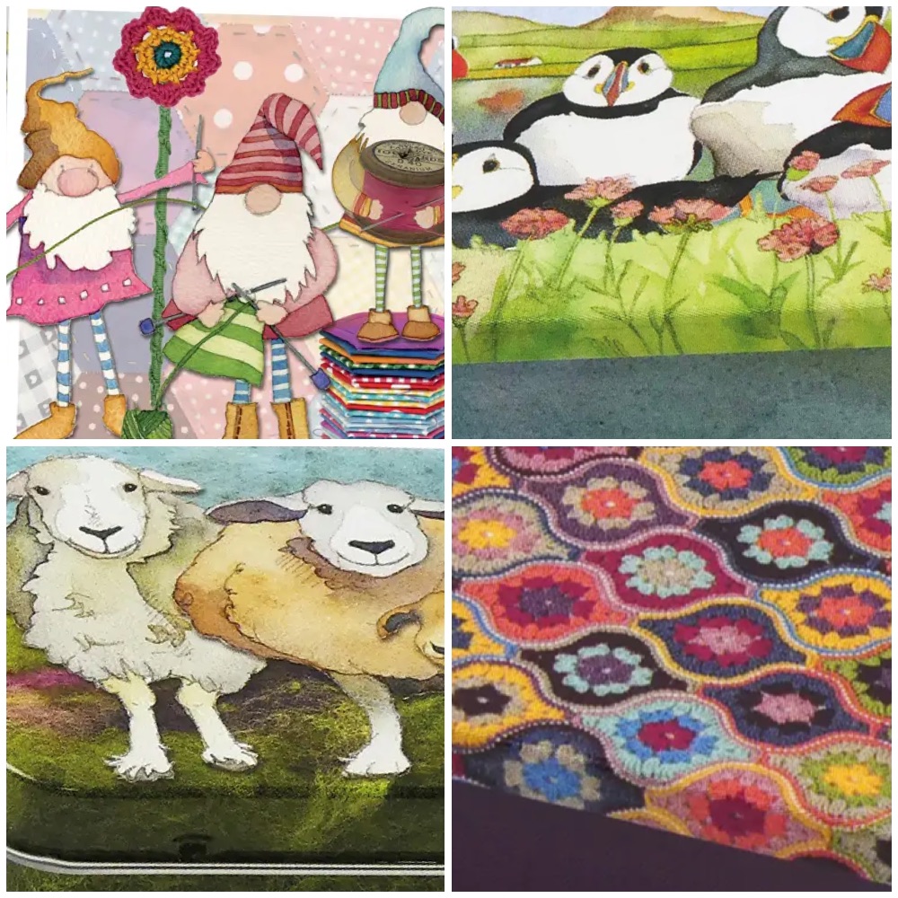 1. Themes - puffins, sheep, birds etc