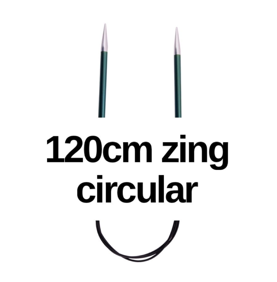 Knit Pro Zing Circular Needles 120cm