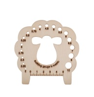Wooden Sheep Needle Gauge