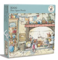 Brambly Hedge Jigsaw - Kitchen At Crabapple Cottage